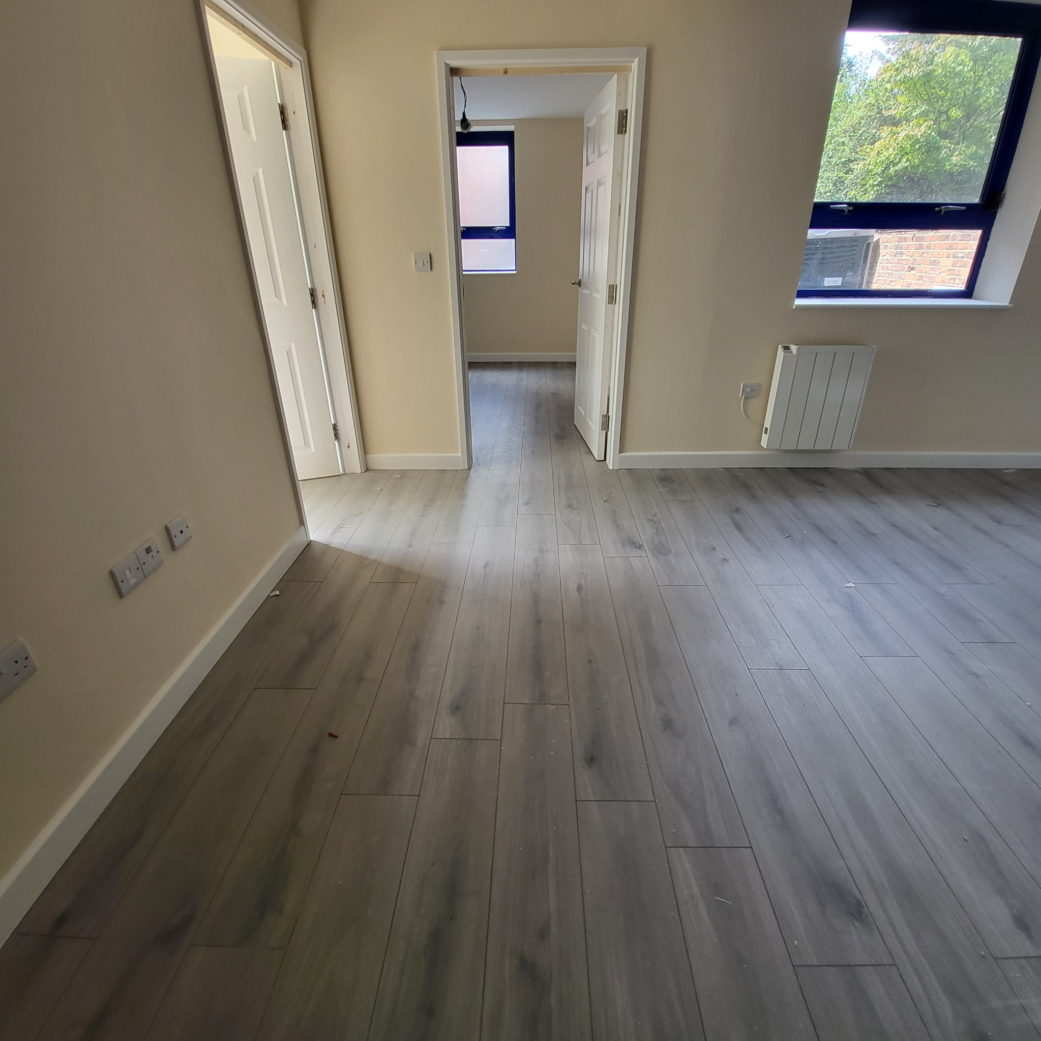 Completed living accommodation at Azure Lodge
